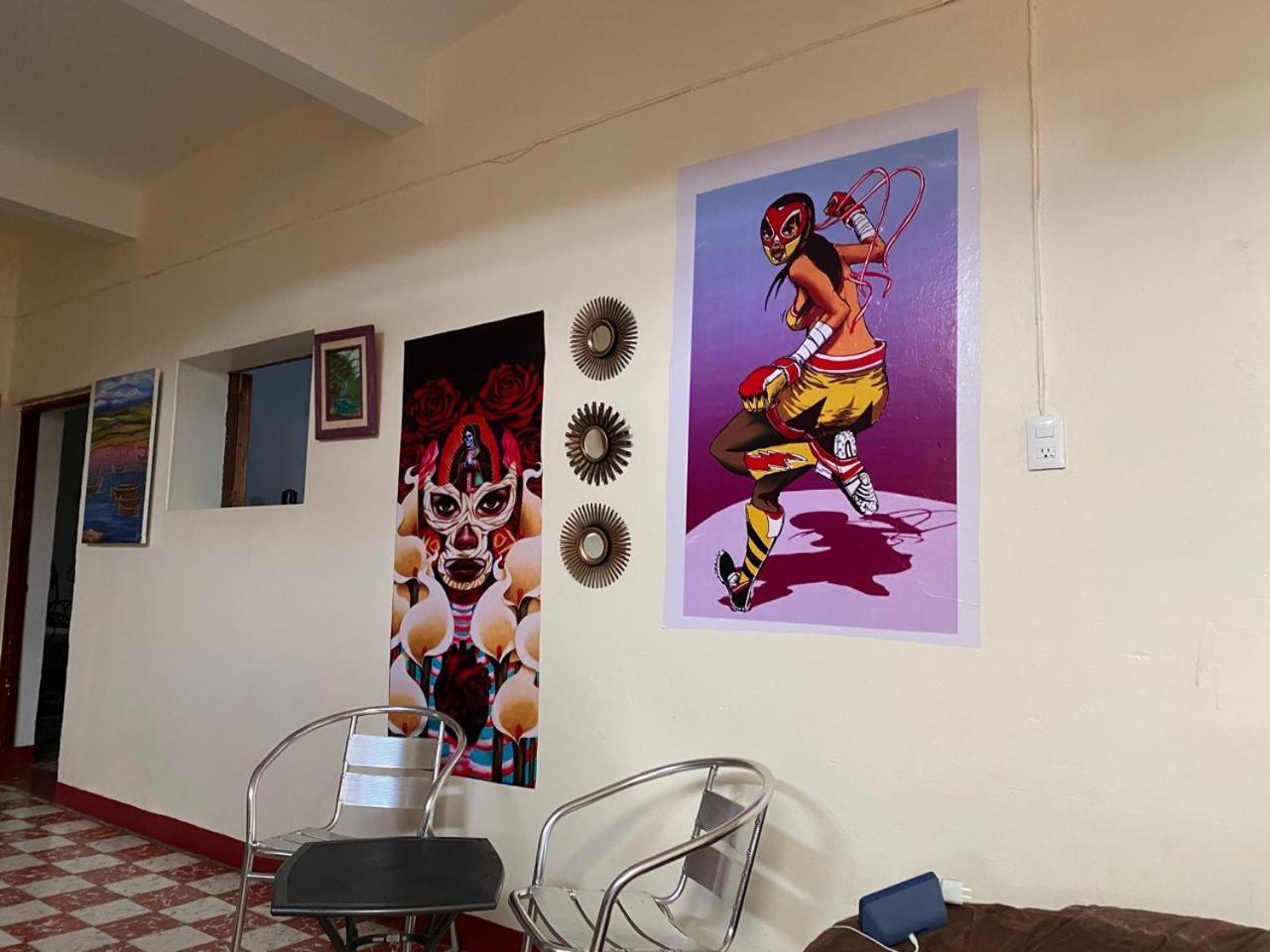 Mil Mascaras Hotel Oaxaca ภายนอก รูปภาพ